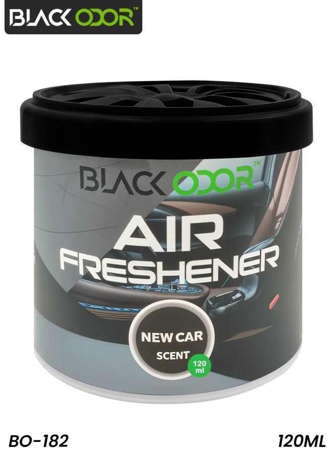 رائحة سوداء معطر جو سائل برائحة "Black Odor" سعة 120 مل – عطر يدوم طويلاً للغرف والسيارات، مزيل للروائح الكريهة للمنزل والمكتب والحمام والخزائن ومساحات المعيشة، مزيل روائح هلامي (جل) مقاوم للانسكاب. - Image 1