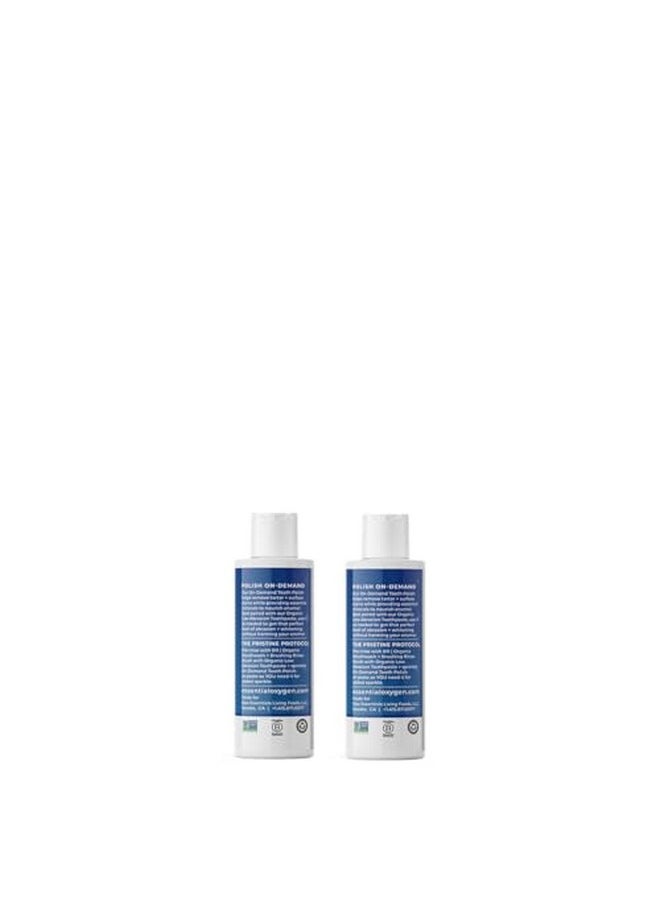 Essential Oxygen Essential Oxygen BR On-Demand Tooth Polish, Peppermint, White, 2 Ounce, Pack of 2  - Image 4