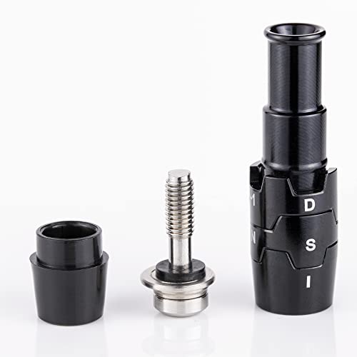 Queen3c Golf Shaft Adapter fits tip 0.335" Shaft, Compatible with Callaway ELYTE Series, Paradym Ai Smoke Series Drivers, Paradym, Epic, Rogue ST, Great Big Bertha, MAVRIK Series Drivers. (RH, 0.335") - Image 2