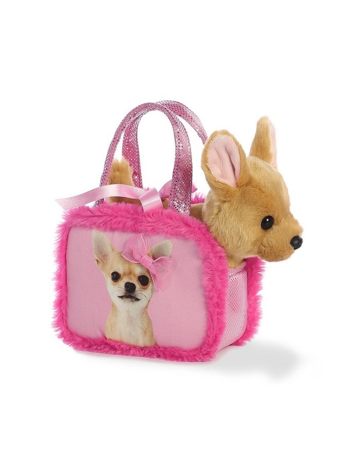 Aurora® Fashionable Fancy Pals™ Pretty in Pink Stuffed Animal - On-The-go Companions - Stylish Accessories - Multicolor 7 Inches - Image 2