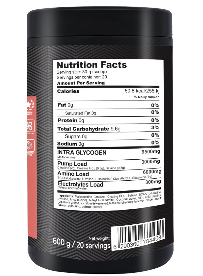 AID PLUS مكمل ماء البطيخ أثناء التمرين، 600غ | حصة 30غ | مع BCAA، كرياتين و L-سيترولين | مكمل قبل/بعد التمرين للطاقة والقدرة على التحمل - Image 2