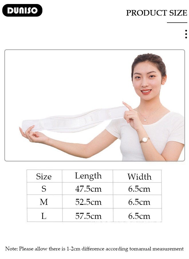 DUNISO - Soft Neck Brace for Neck Pain and Support, Adjustable Cervical Collar for Sleeping, Ergonomic Neck Stretcher, Neck Protectors Wraps Keep Vertebrae Stable and Aligned, Cervical Spine Pressure Relief - Image 1