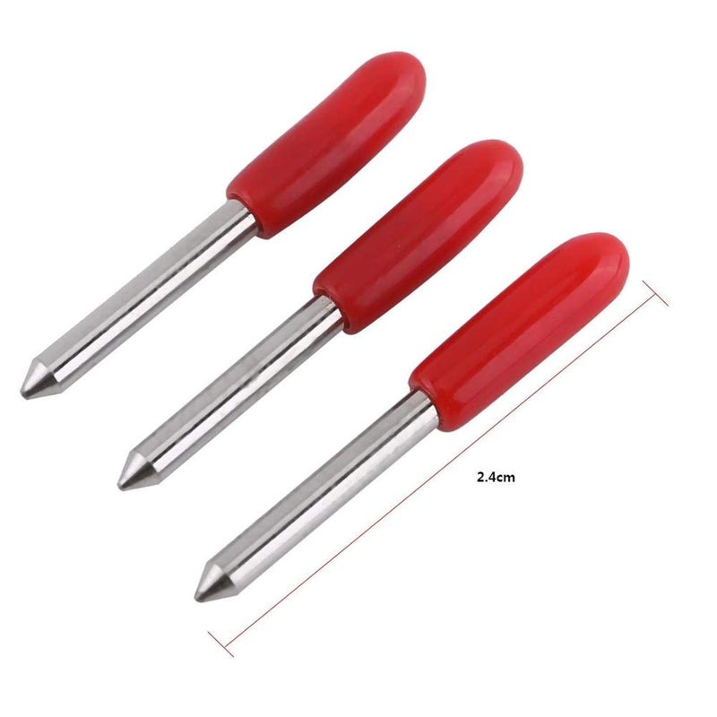 كلاراكو شفرة قاطعة 15 قطعة سكين قاطع بزاوية 45 درجة لقطع الراسمة رولاند - Image 4