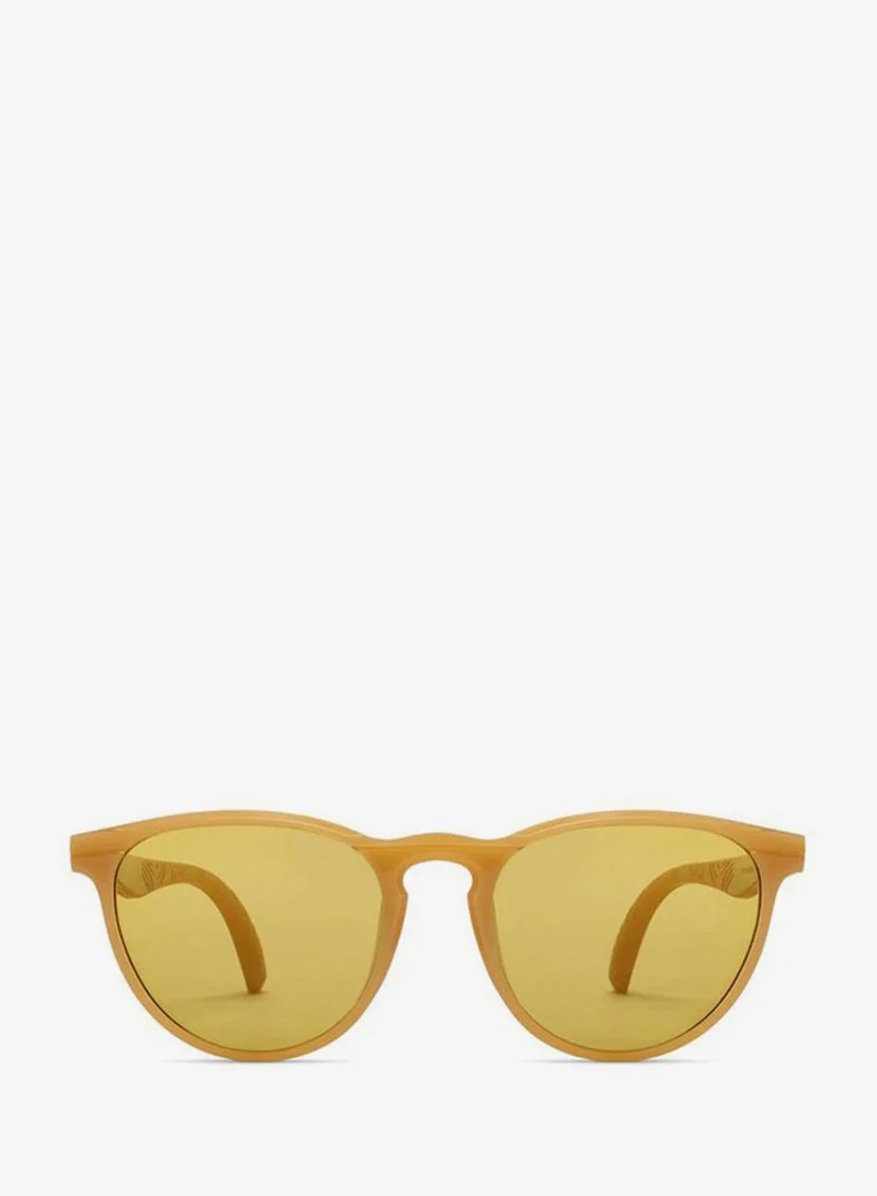 VINCENT CHASE VINCENT CHASE Round Sunglasses (For Men &amp; Women, Yellow)