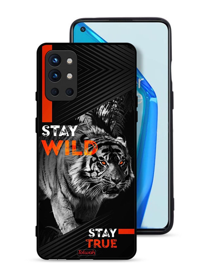 Tolwak OnePlus 9R 5G Protective Case Cover Stay Wild Stay True  - Image 1