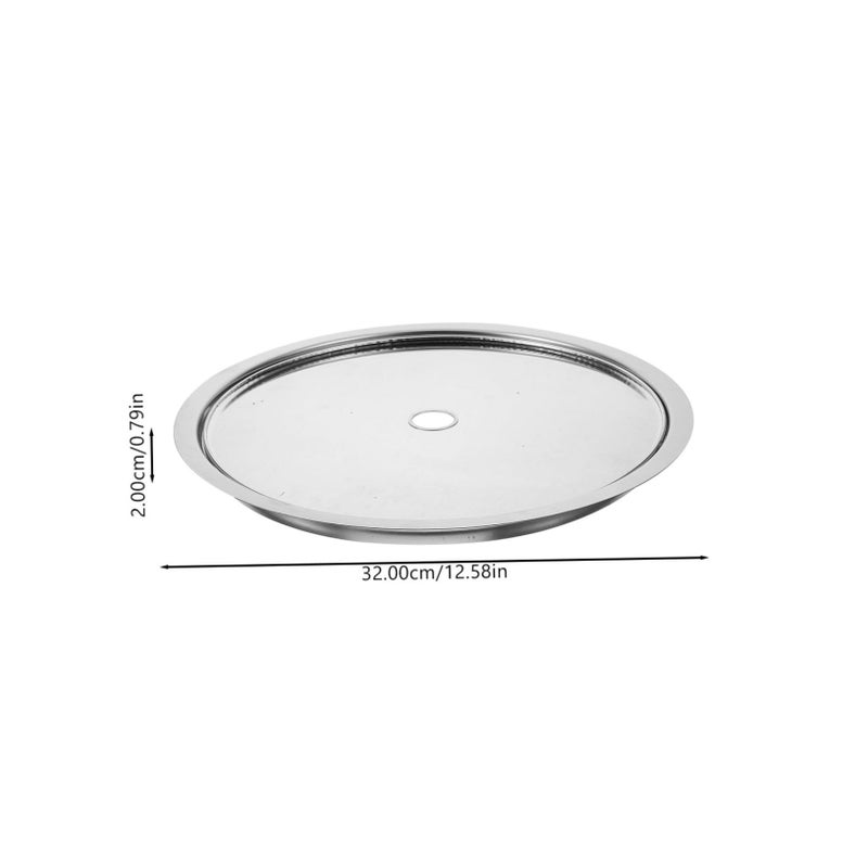 Stainless Steel Induction Cooker Lid Sink Ring Heat Diffuser Kit for Electric Stoves - Image 3