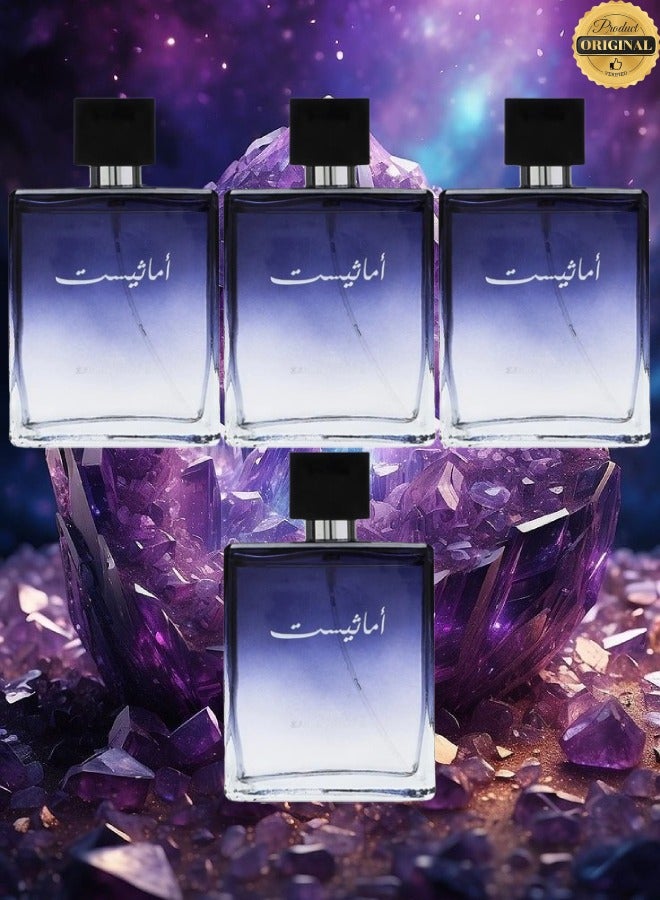 Amethyst 4 Pieces Amethyst Perfume 100ML - Image 1