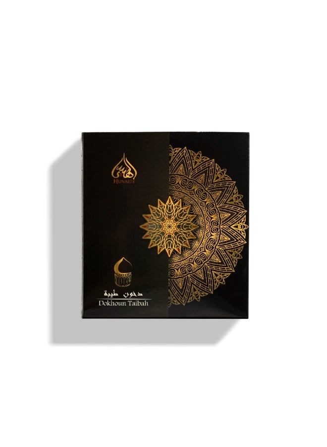 Shaikh Saeed Dokhoun Taibah Oud Bakhoor by Hunaidi Perfumes 100gm-Authentic Arabic Bukhoor Incense-Long Lasting - Image 2