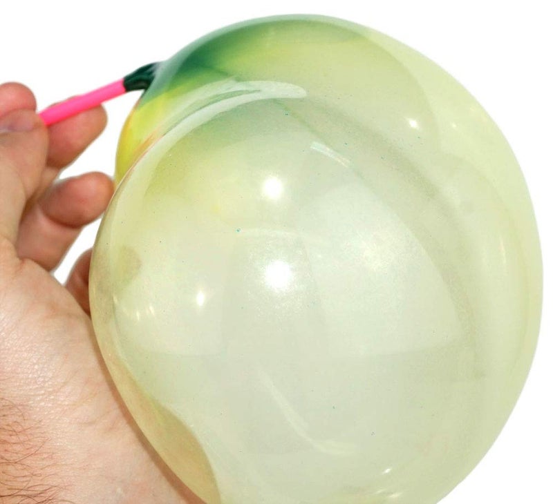 JA-RU Bloonies Magic Plastic Bubbles Balloons Variety Pack (8 Tubes per Pack)| Kids Super Elastic | Blow Up Balloons with Straw | Party Favors and Gifts Fidget Toy. 774-1A - Image 5