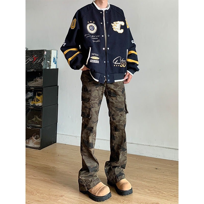 Unisex Classic Denim Jeans Loose Fit Daily Outdoor Wear - Image 5