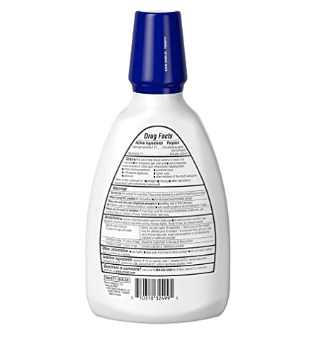 Orajel Antiseptic Mouth Sore Rinse, 16 Ounce (Pack of 3) - Image 3