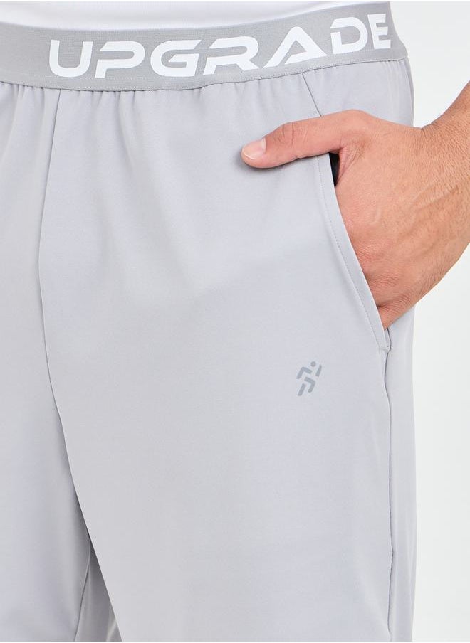 Styli - Slim Fit Running Trackpants with Printed Elasticated Waistband - Image 1