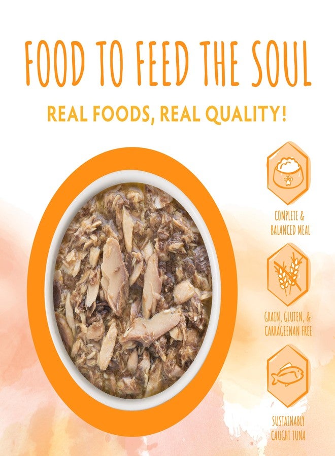 Soulistic Originals Wet Cat Food, Luna Tuna Tuna Dinner in Pumpkin Soup, 3oz Pouch, Pack of 8 - Image 3