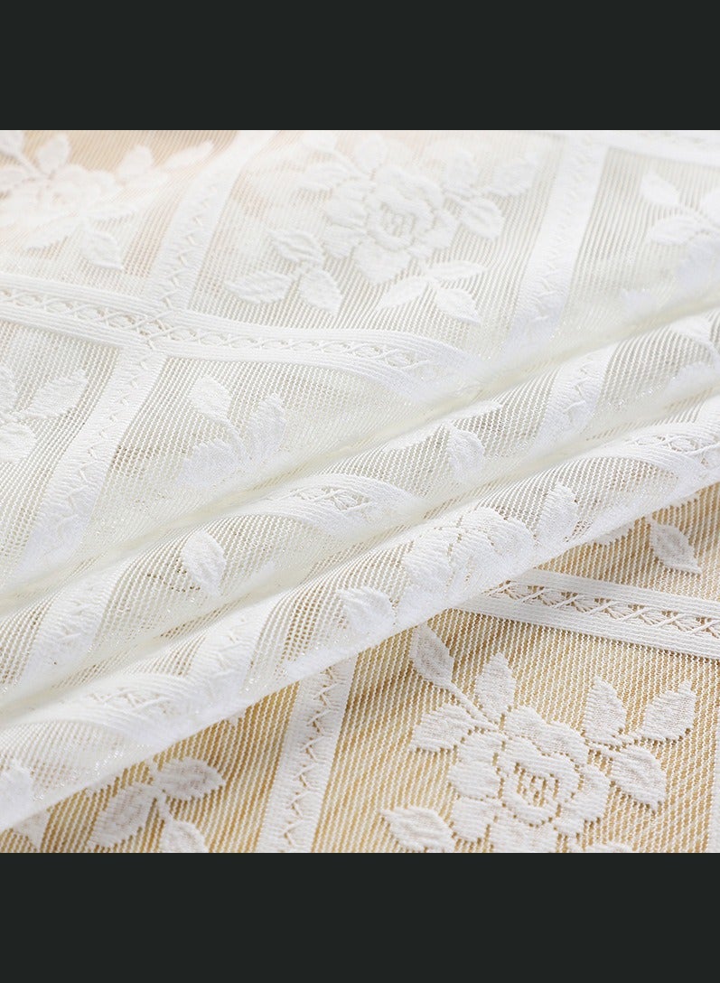 Lace Tablecloth,Tablecloth, Beige (90 x 90 cm)  - Image 3