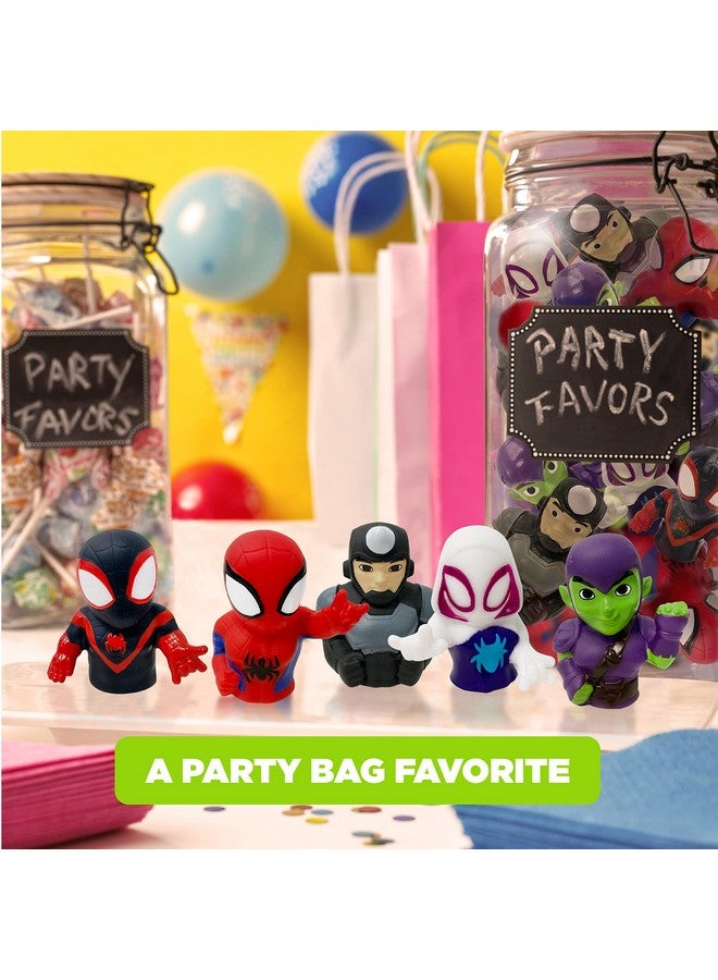 ginsey Spidey & His Amazing Friends 10 Piece Finger Puppet Set - Party Favors, Educational, Bath, Floating Pool, Beach Toys, Playtime - Image 5