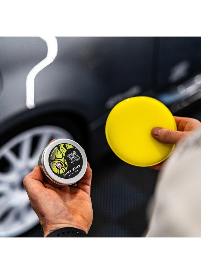 أوتو فينيس شمع عجلات أوتو فينيس مينت ريمز - شمع واقي ومعزز لللمعان للعجلات المصنوعة من السبائك والكروم والعجلات المطلية | يصد غبار الفرامل والأوساخ وبقايا الطريق ليمنحك لمعانًا يدوم طويلًا - Image 1