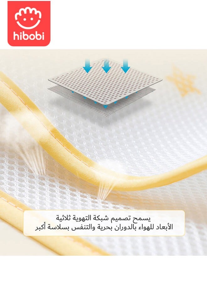 Universal baby anti-collision children's bed surround breathable mesh sunshade curtain