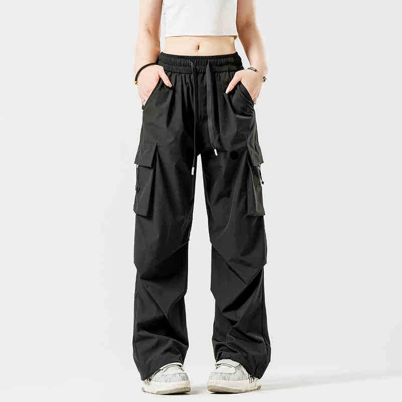 Wassup Paratrooper Pants For Men And Women Drawstring Trendy Brand Rushforward Pants Loose Sports Casual Wide Leg Pants - Image 1
