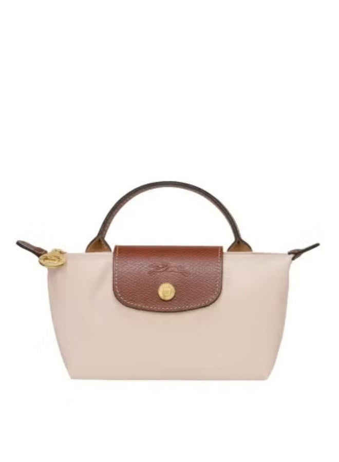 لونج شامب حقيبة يد نسائية صغيرة، حقيبة كروس بودي، حقيبة كتف مع حزام كتف مزوّد بمشبك - Image 1