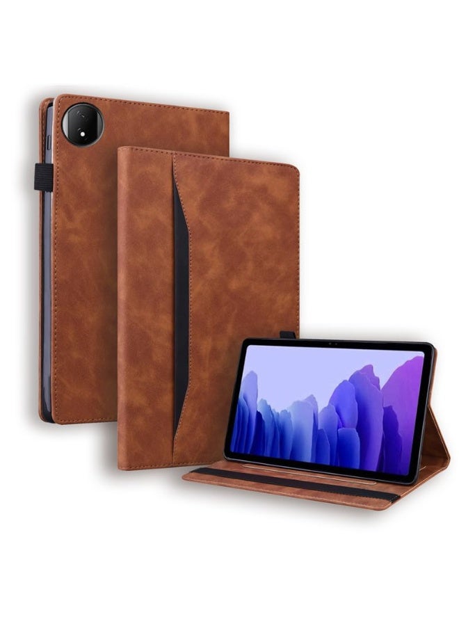 general Tablet Case Compatible with Honor Pad X7 8.7 inch 2025, PU Leather Retro Folio Shell Wallet Case with Card Slots, Multi-Angle Stand Shockproof Protective Cover - Image 1