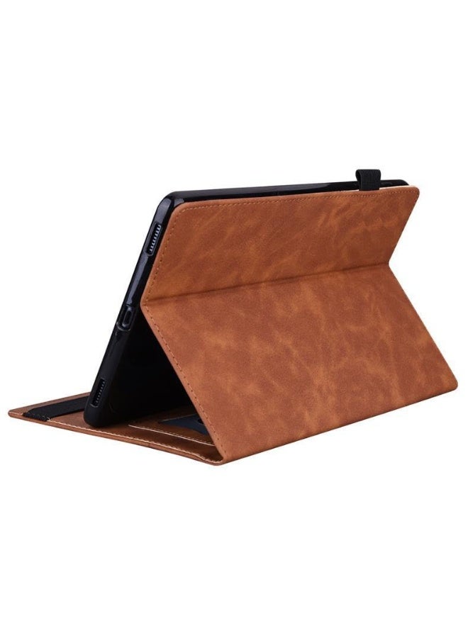 general Tablet Case Compatible with Honor Pad X7 8.7 inch 2025, PU Leather Retro Folio Shell Wallet Case with Card Slots, Multi-Angle Stand Shockproof Protective Cover - Image 4