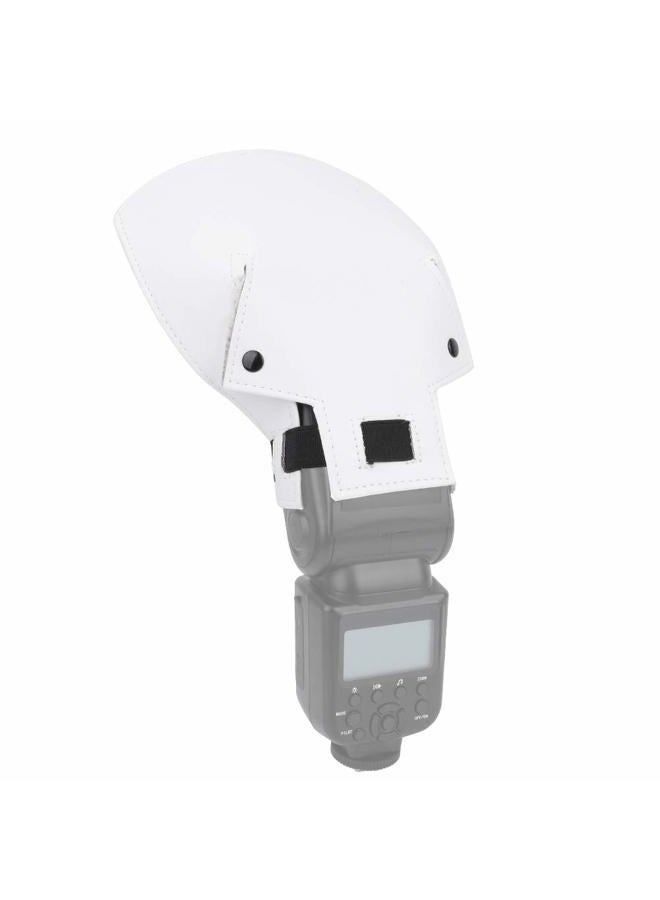 Fydun Universal Soft Mini Flash Bounce Diffuser Softbox Portable Universal Arc Shape Camera Flash Light Diffuser Reflector Speedlite Softbox - Image 5
