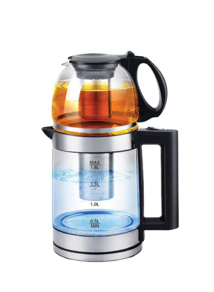 Denx Electric kettle with a jug of tea or coffee - Image 1