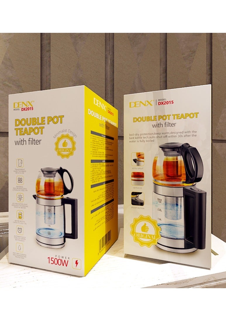 Denx Electric kettle with a jug of tea or coffee - Image 2