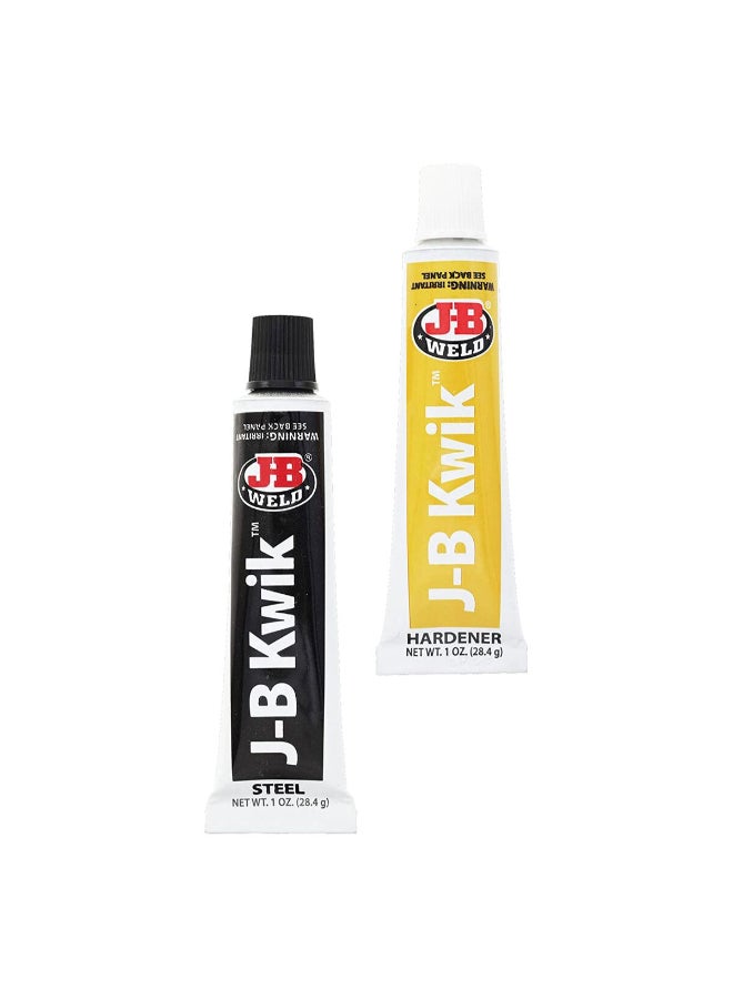 JB WELD 2-Piece Quick Setting Steel Reinforced Epoxy Dark Grey 2 oz 8276 - Image 2