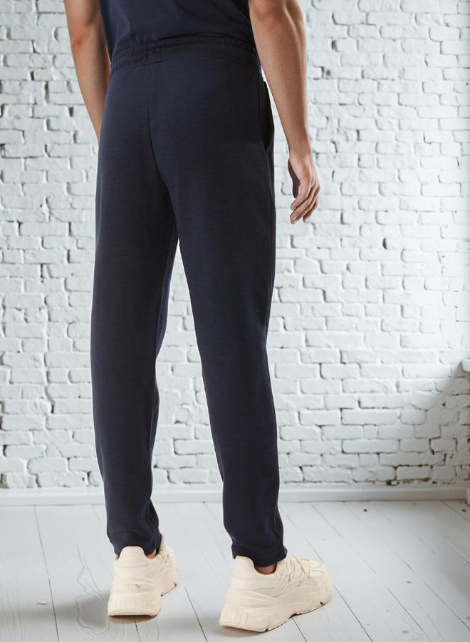 Kappa Relaxed Fit Pants with Drawstring Closure & Pocket Detail - Image 4
