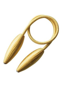Generic Spiral curtain holder, gold color 2 pieces  - Image 1