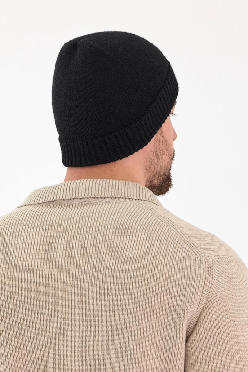 Odelon Men's Wool Knitted Beret