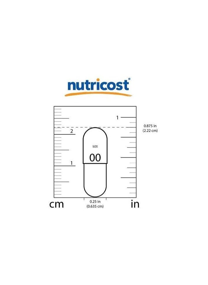 Nutricost - Nutricost Vegan N-Acetyl L-Cysteine (NAC) -  600mg, 180 Capsules - Image 1