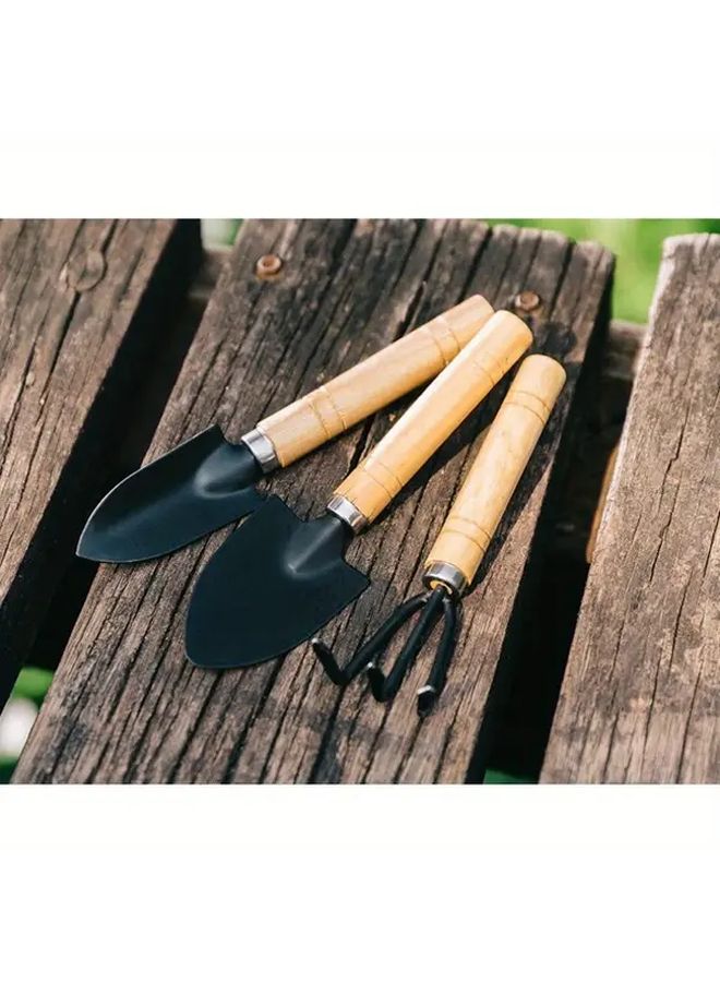 3 Pcs Mini Garden Trowels Shovel Color Durable Metal Planting Tools Ergonomic Handle - Image 4