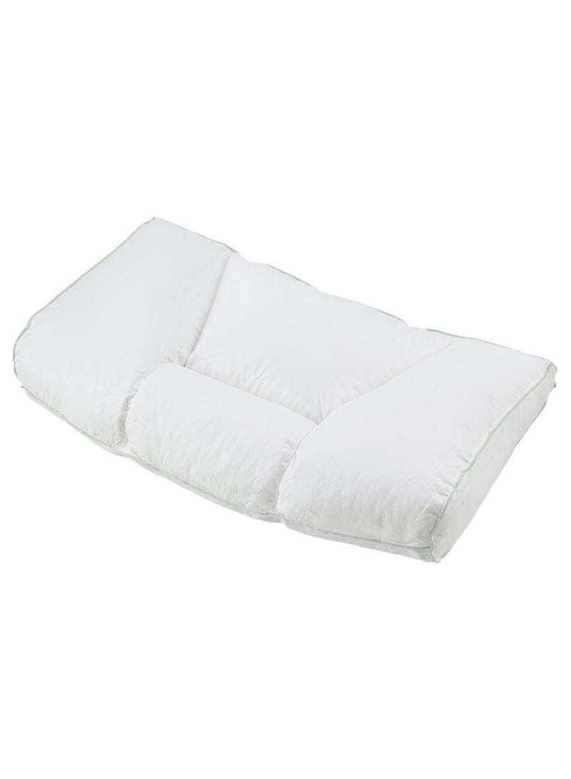 NORDIC SLEEP وسادة تقويم العمود الفقري من فوسفلايكس مقاس كبير: 34 × 58 × 13.5 سم - WS TC233  - Image 1