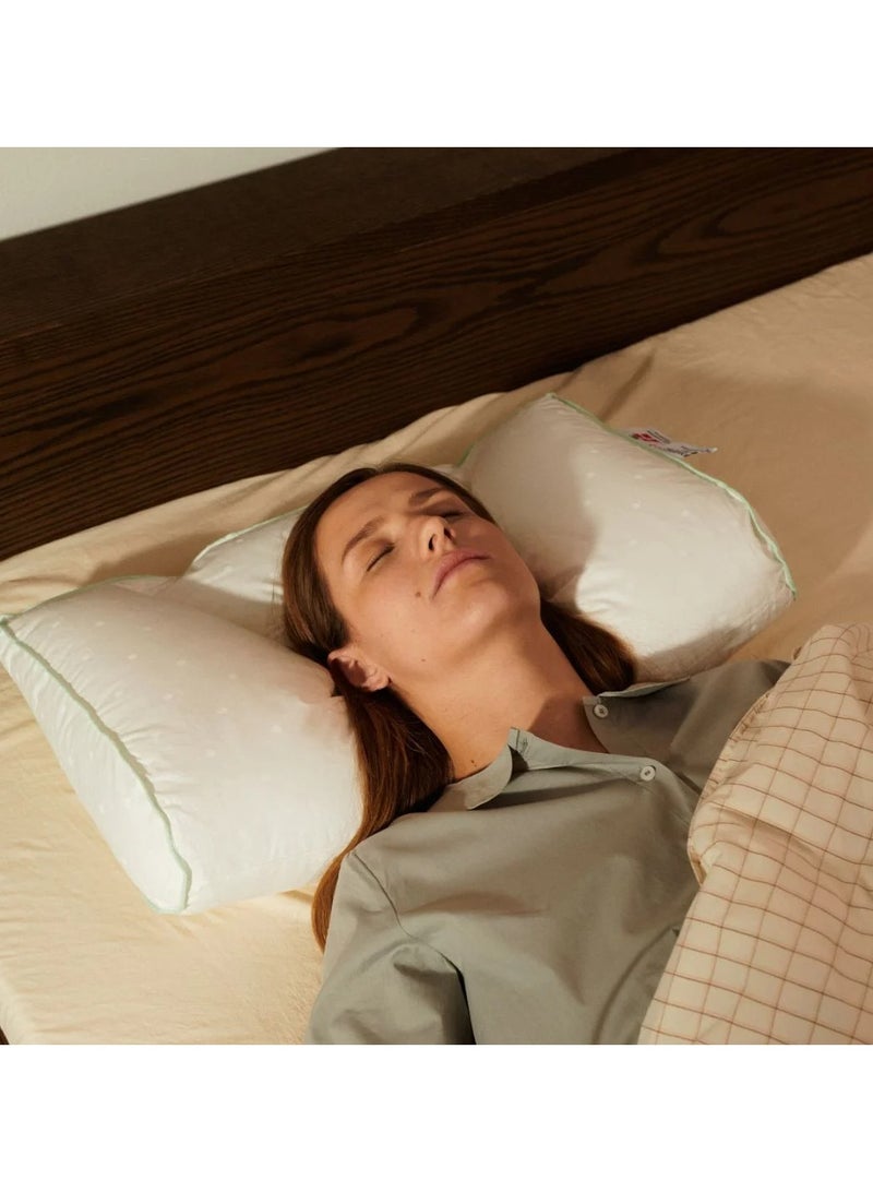 NORDIC SLEEP وسادة تقويم العمود الفقري من فوسفلايكس مقاس كبير: 34 × 58 × 13.5 سم - WS TC233  - Image 3