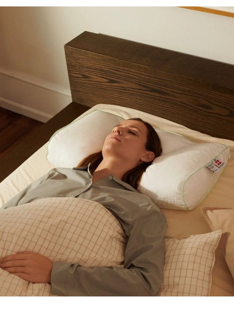 NORDIC SLEEP وسادة تقويم العمود الفقري من فوسفلايكس مقاس كبير: 34 × 58 × 13.5 سم - WS TC233  - Image 4