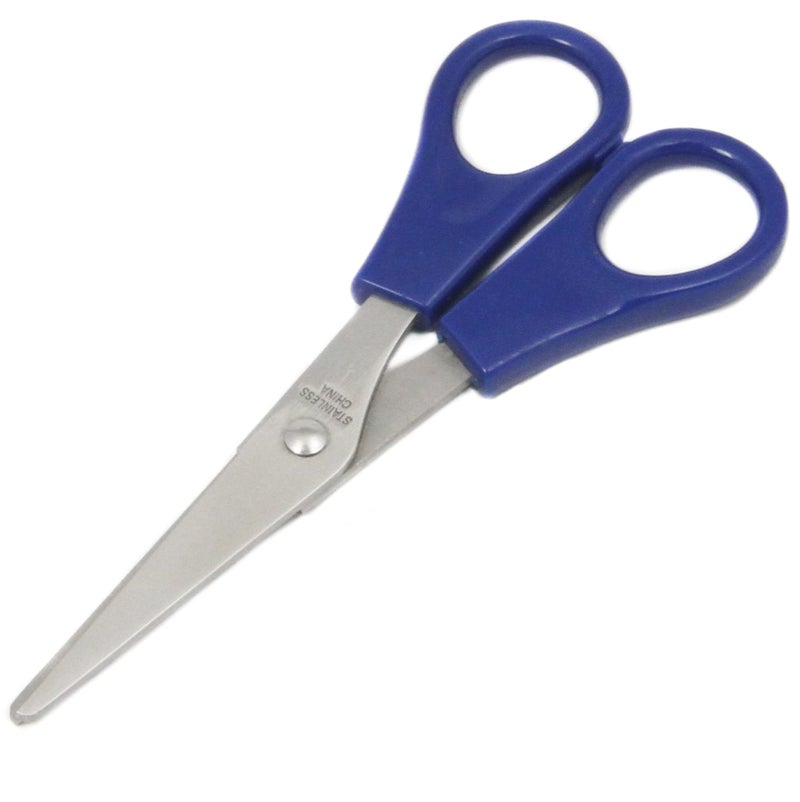 Chef Craft Household Stainless Steel Scissors, 5.5 inch, Blue - Image 4