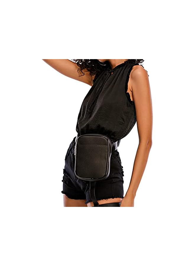 PROMASS promass Drop Leg Bag Small Waterproof for Men Women Bike Riding Cycling Hiking Waist Pack Thigh Fanny Pouch Outdoor Travel Camping Casual Daypack(Black) - Image 4