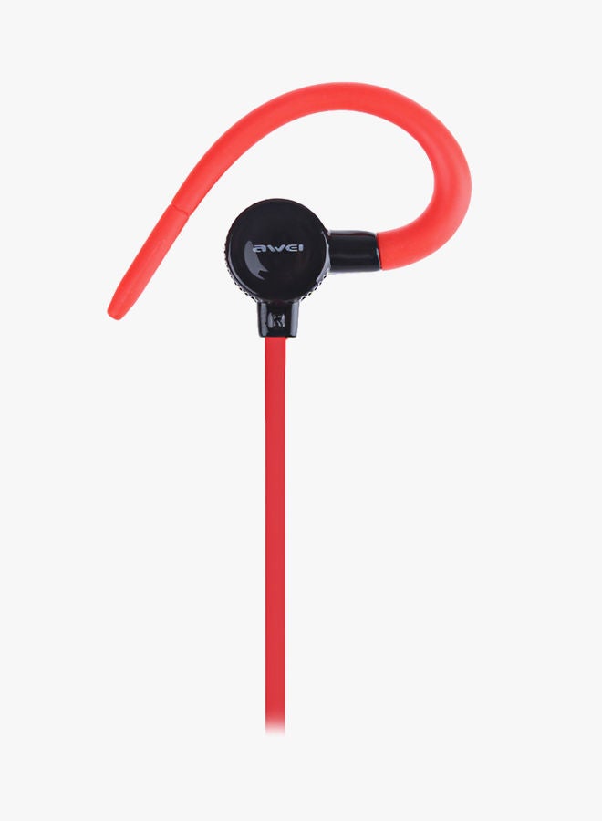 NIBEMINENT Bluetooth In-Ear Stereo Earphones Red/Black - Image 5