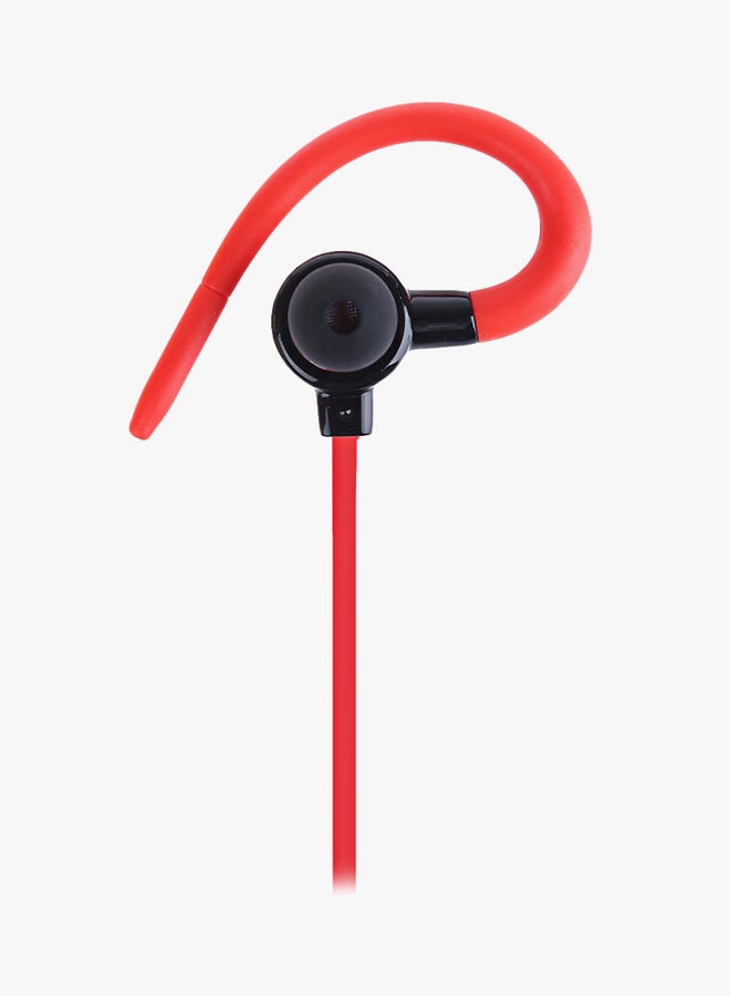 NIBEMINENT Bluetooth In-Ear Stereo Earphones Red/Black - Image 4
