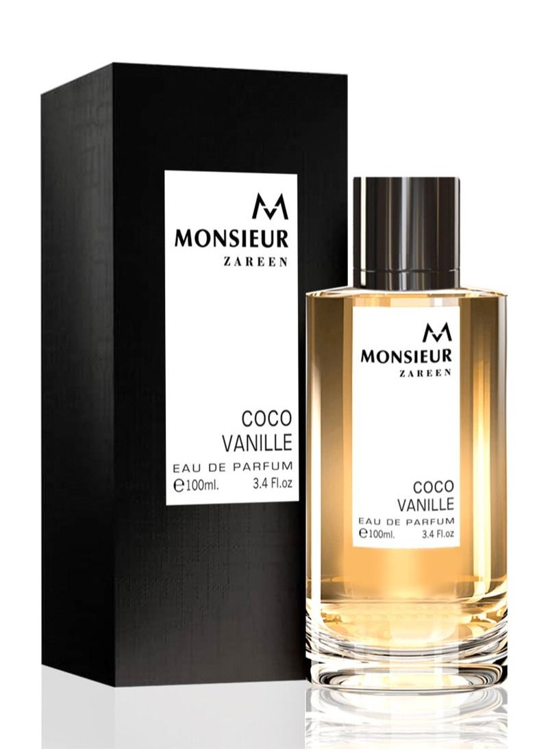ZAREEN Monsieur Zareen Coco Vanille EDP 100ml  - Image 1