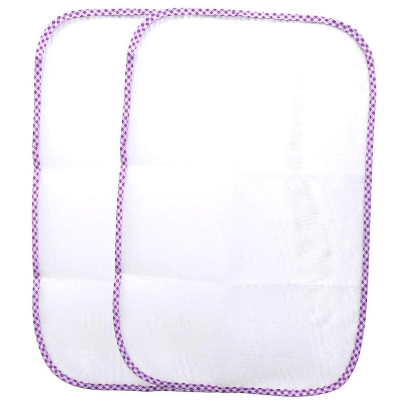 GARASANI 2 Pack High Temperature Resistance Ironing Scorch Heat Insulation Mat Protective Ironing Scorch Mesh Cloth 2362 x 1574 Color Random