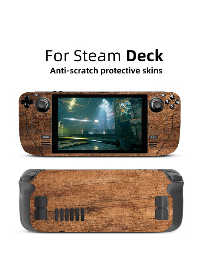 Generic - For Steam Deck Game Machine Anti-scratch Solid Color Pattern Steam Deck Steam Deck Sticker-Model:steam Deck White - Image 1