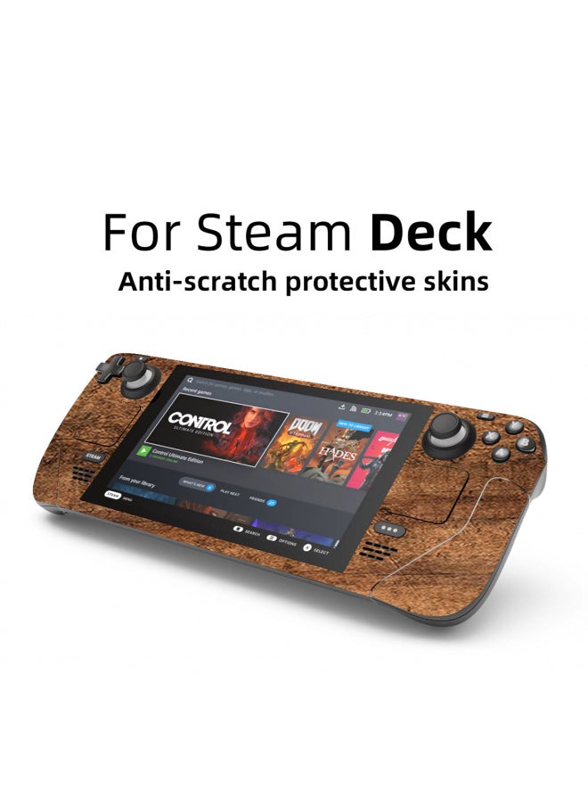 Generic - For Steam Deck Game Machine Anti-scratch Solid Color Pattern Steam Deck Steam Deck Sticker-Model:steam Deck White - Image 1