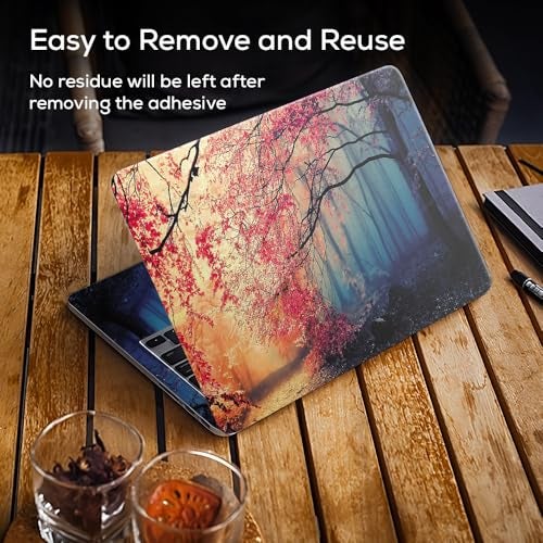 Galaxsia Scenery D16 Full Body Vinyl Laptop Skin/Sticker/Cover Upto 15.6 Inches Laptops Laminated-Removable-HD Quality Compatible for Hp-Dell-Sony-Lenovo-Asus etc.(15x10 Inches) - Image 3