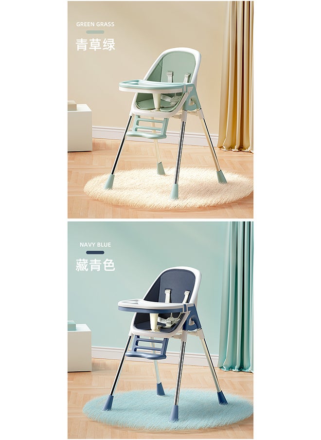 kiddoz Dining Baby High Chair - Blue  - Image 2