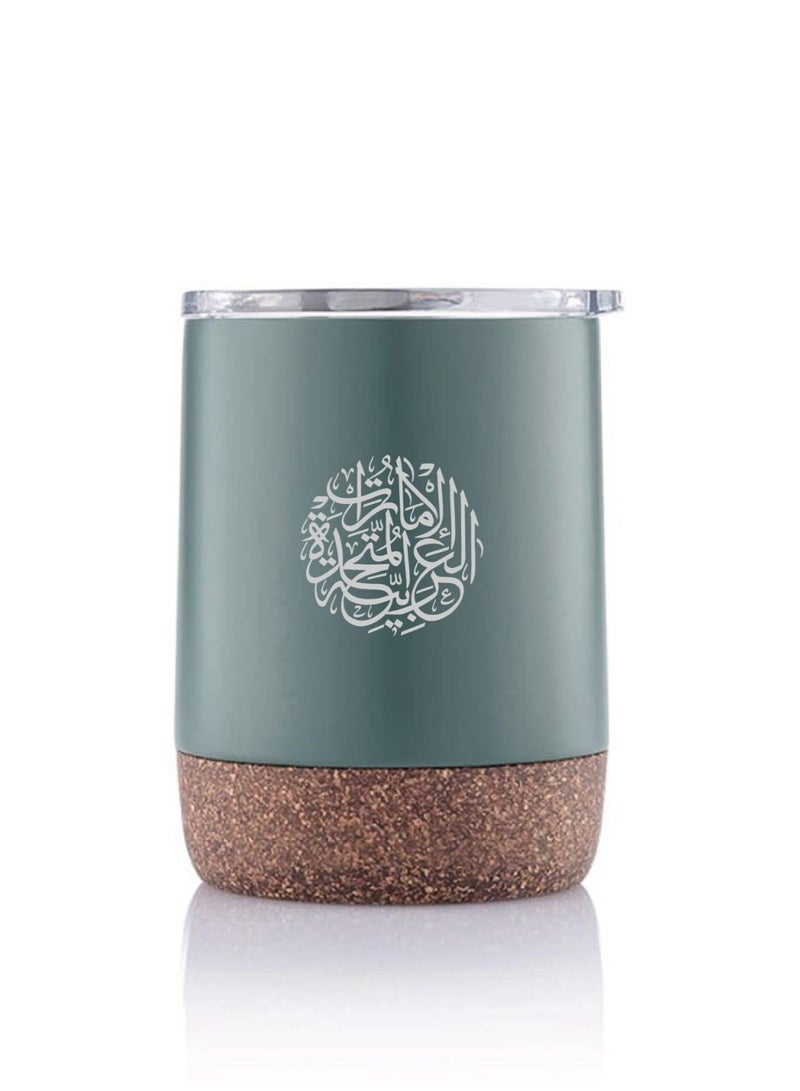 ROVATTI Pola Gouda Mug With Cork Base Green UAE - Image 2