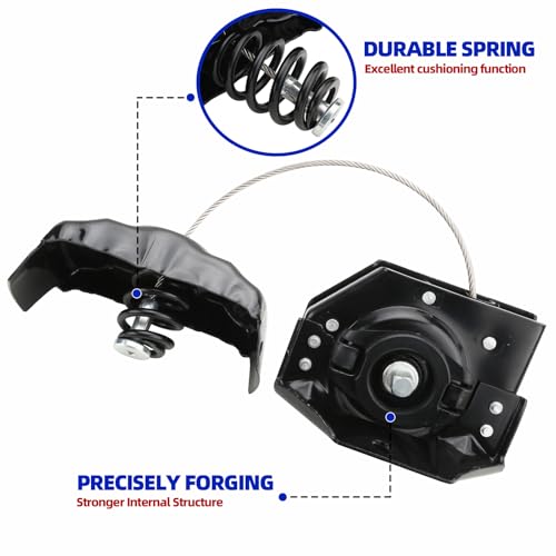 MITZONE Spare Tire Hoist Spare Tire Winch Carrier Hoist Compatible with 2001-2020 Chevrolet Tahoe Suburban Avalanche 1500 2500 GMC Yukon XL 1500 2500 Cadillac Escalade ESV EXT Part 924-517 22968178 25974845 - Image 4