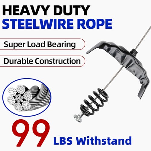 MITZONE Spare Tire Hoist Spare Tire Winch Carrier Hoist Compatible with 2001-2020 Chevrolet Tahoe Suburban Avalanche 1500 2500 GMC Yukon XL 1500 2500 Cadillac Escalade ESV EXT Part 924-517 22968178 25974845 - Image 5